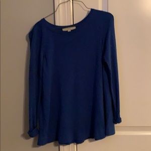Loft blue sweater
